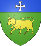 Blason ville fr Sauveterre-de-Béarn (Pyrénées-Atlantiques)